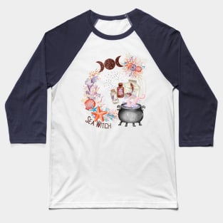 Sea Witch Aesthetic Baseball T-Shirt